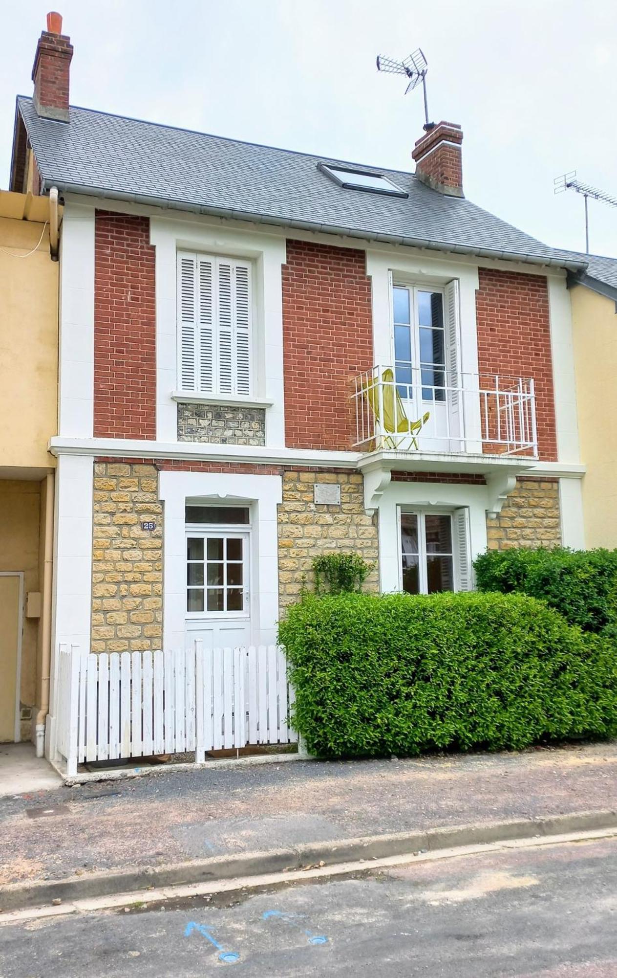 Le Cottage De La Plage - 2Ch, 2 Sdb - Terrasse - Deco De Charme - 500M Plage Cabourg Exterior foto